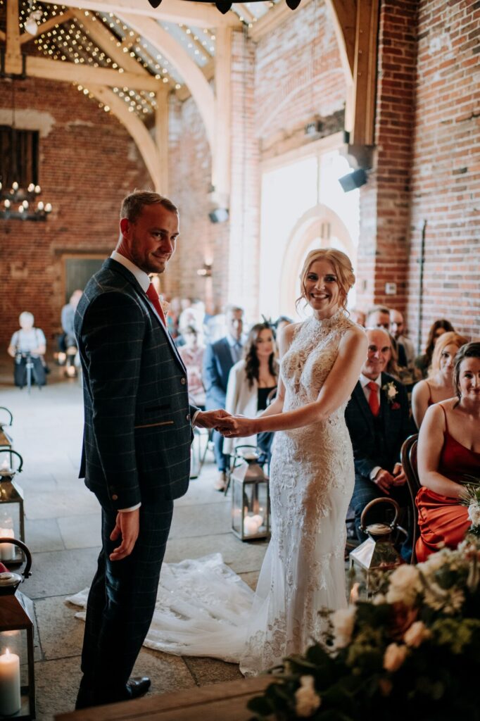 Becky & Sam's Stunning Hazel Gap Barn Wedding
