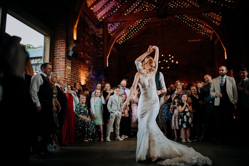 Becky & Sam's Stunning Hazel Gap Barn Wedding