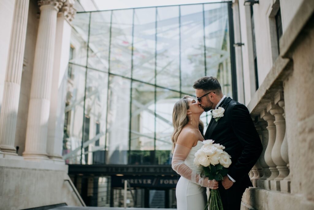Mary & Oliver’s Old Marylebone Town Hall Elopement