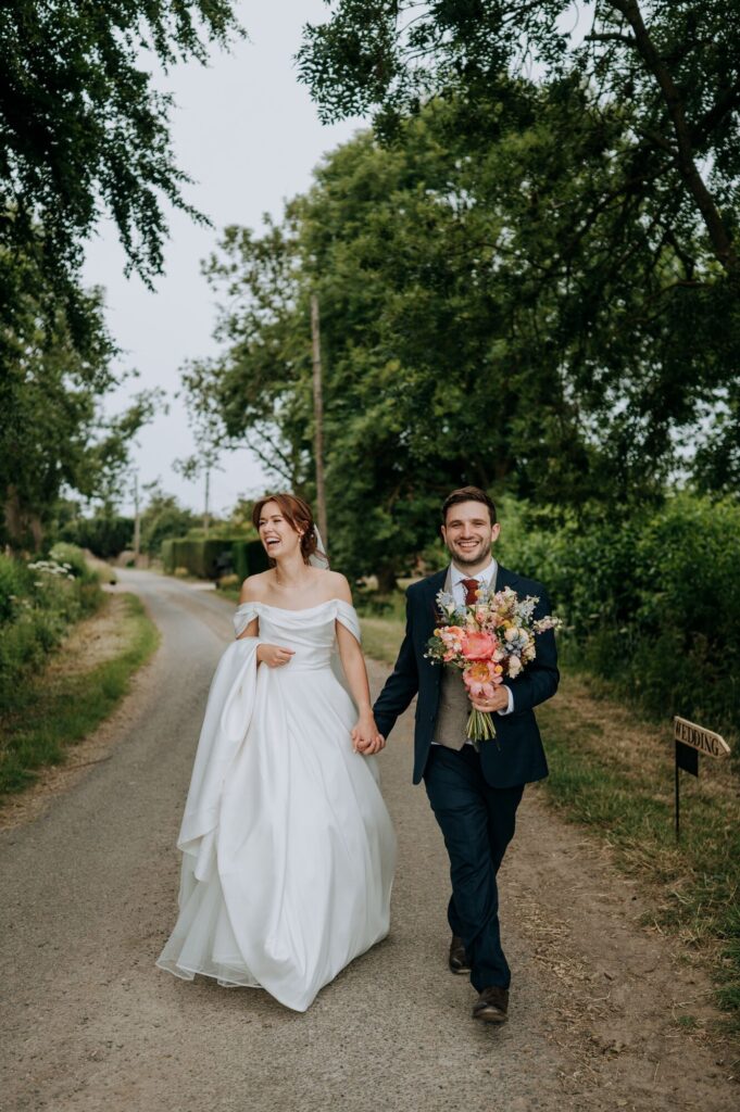 Lizzie & Josh’s Vibrant Alvingham Village Wedding