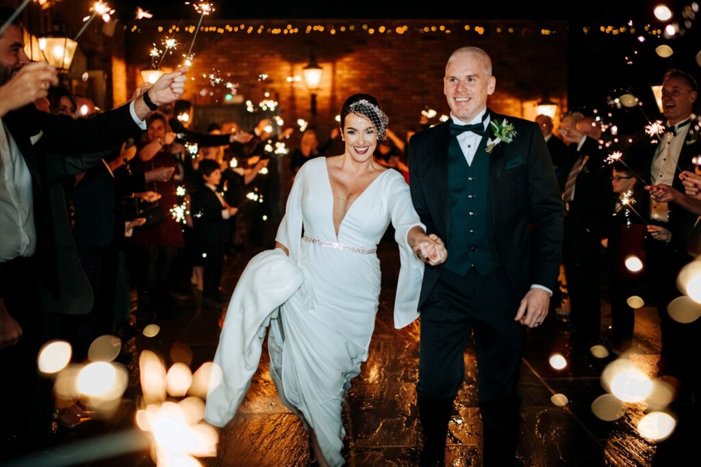 Sparkler Wedding Photography in Lincolnshire