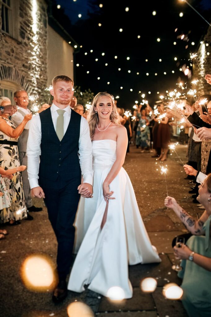 Sparkler Wedding Photography in Lincolnshire