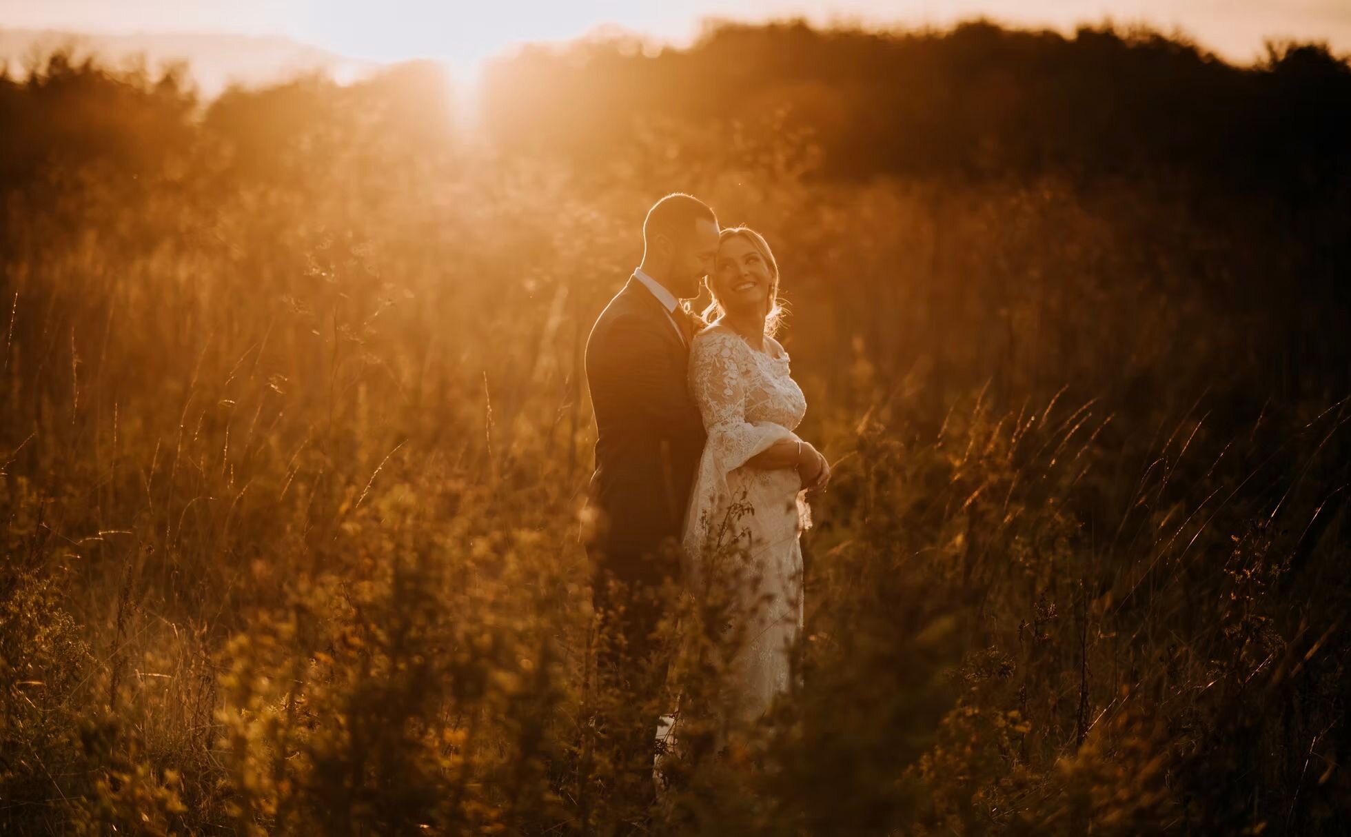 Hirst Priory Sunset image in Lincolnshire Wedding Photography