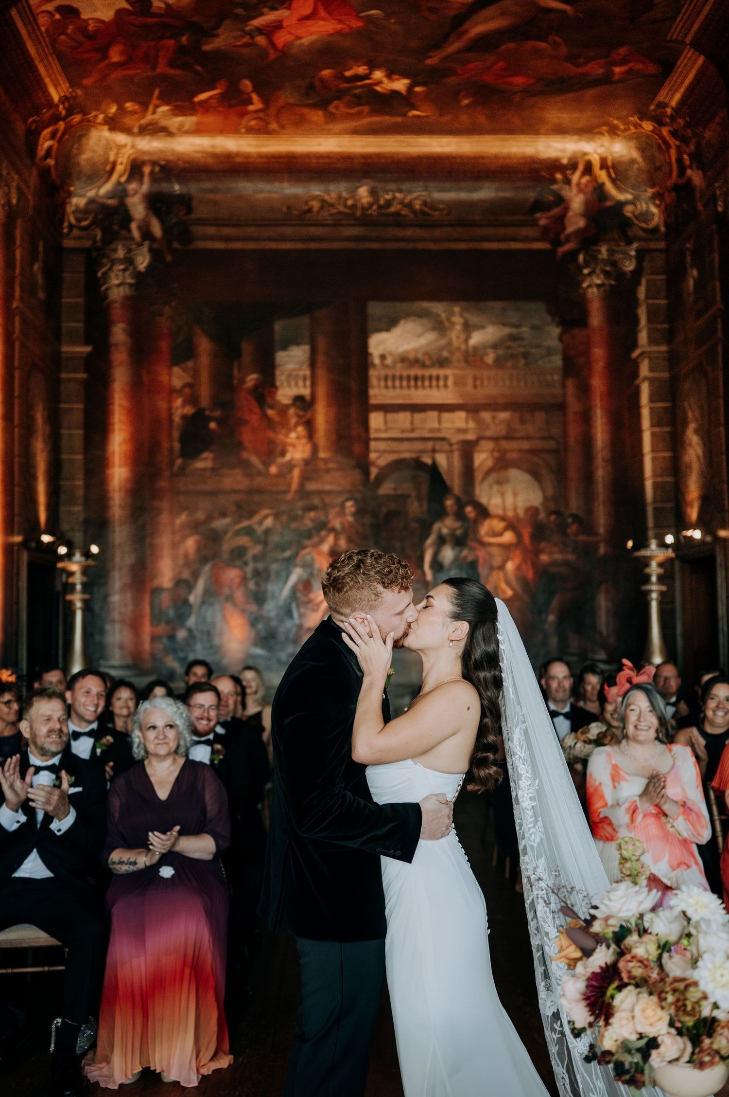 First dance photograph at Lincolnshire wedding reception