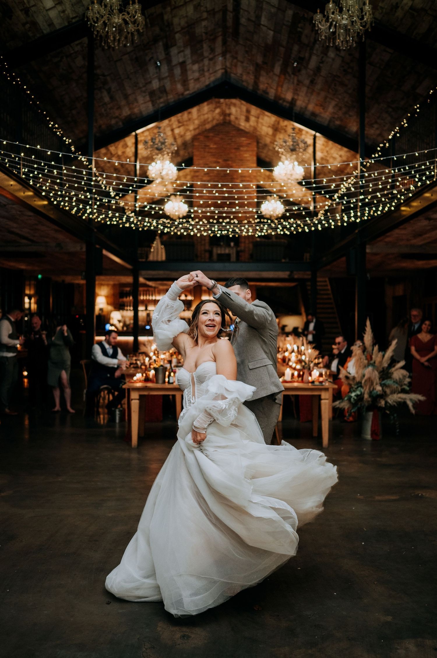 Bride & Groom First Dance Wedding Photography