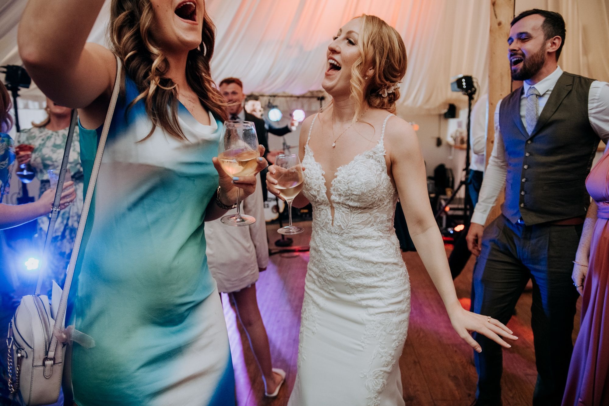 Wedding Reception photography at Middleton Lodge