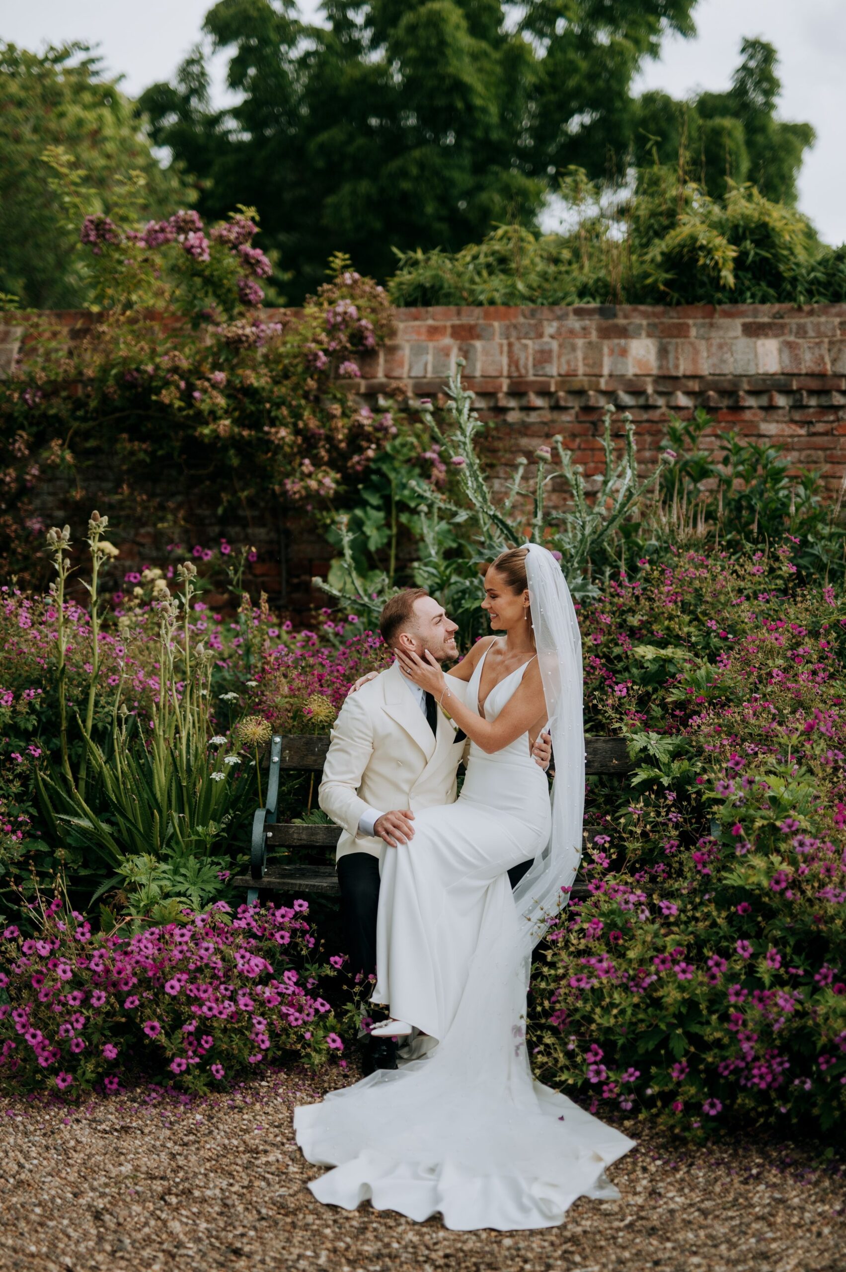 Doddington Hall Wedding Photograph of the Bride & Groom