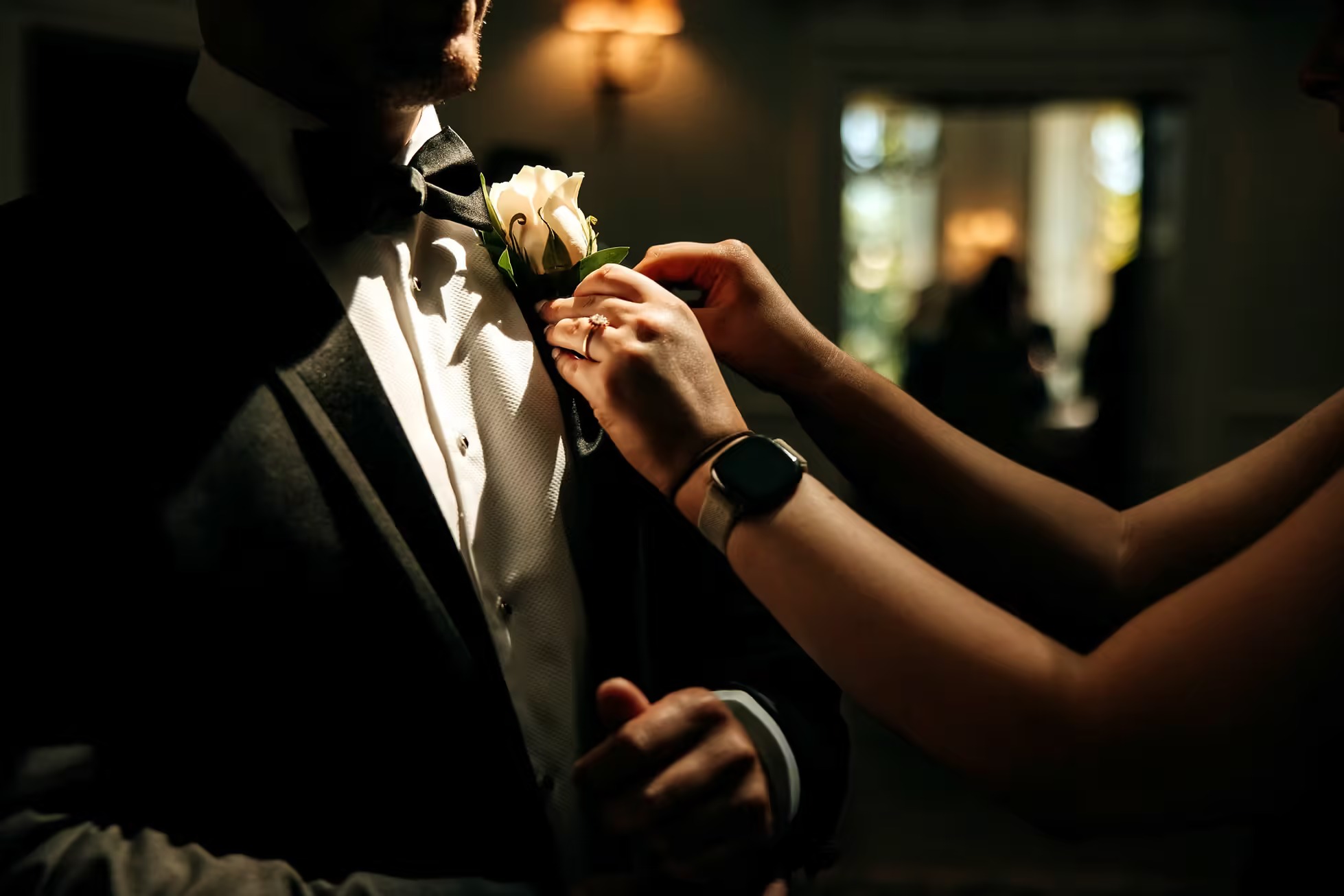 Photograph of Flower at a Middleton Lodge Wedding