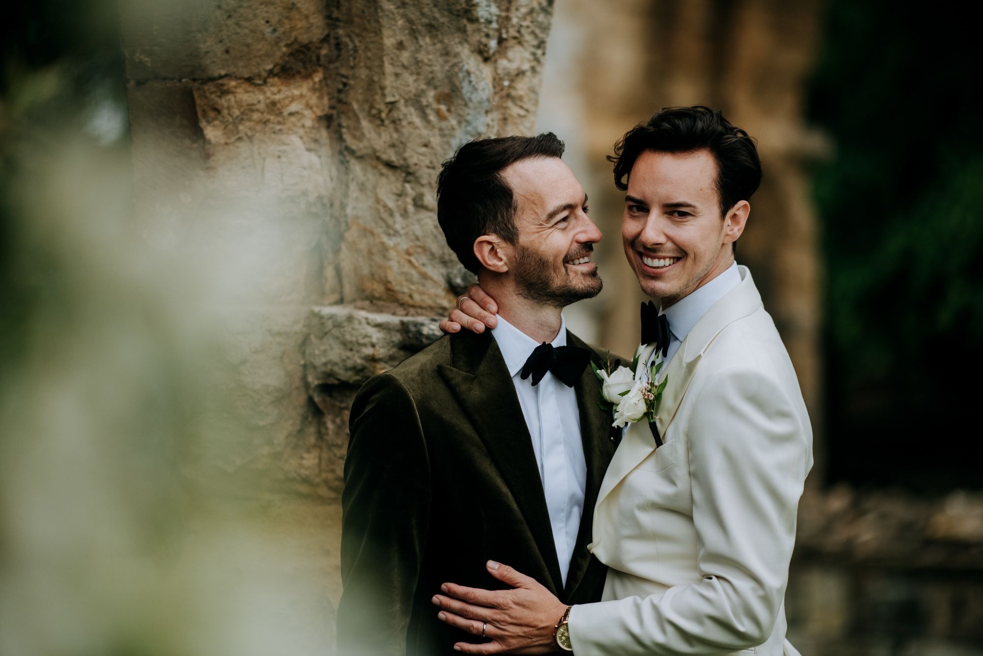 Birdsall House Wedding Photograph of the happy couples
