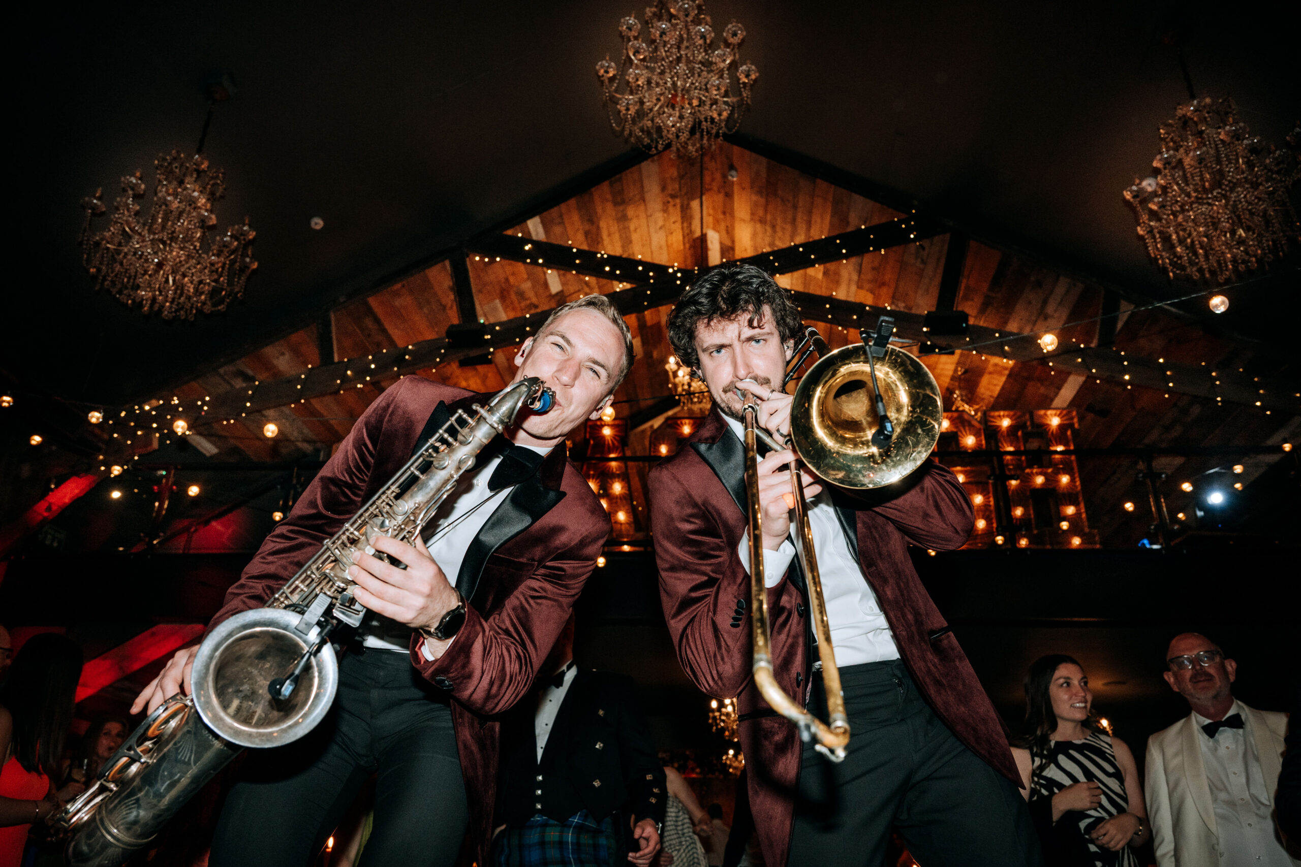 Live wedding entertainment at Wharfedale Grange