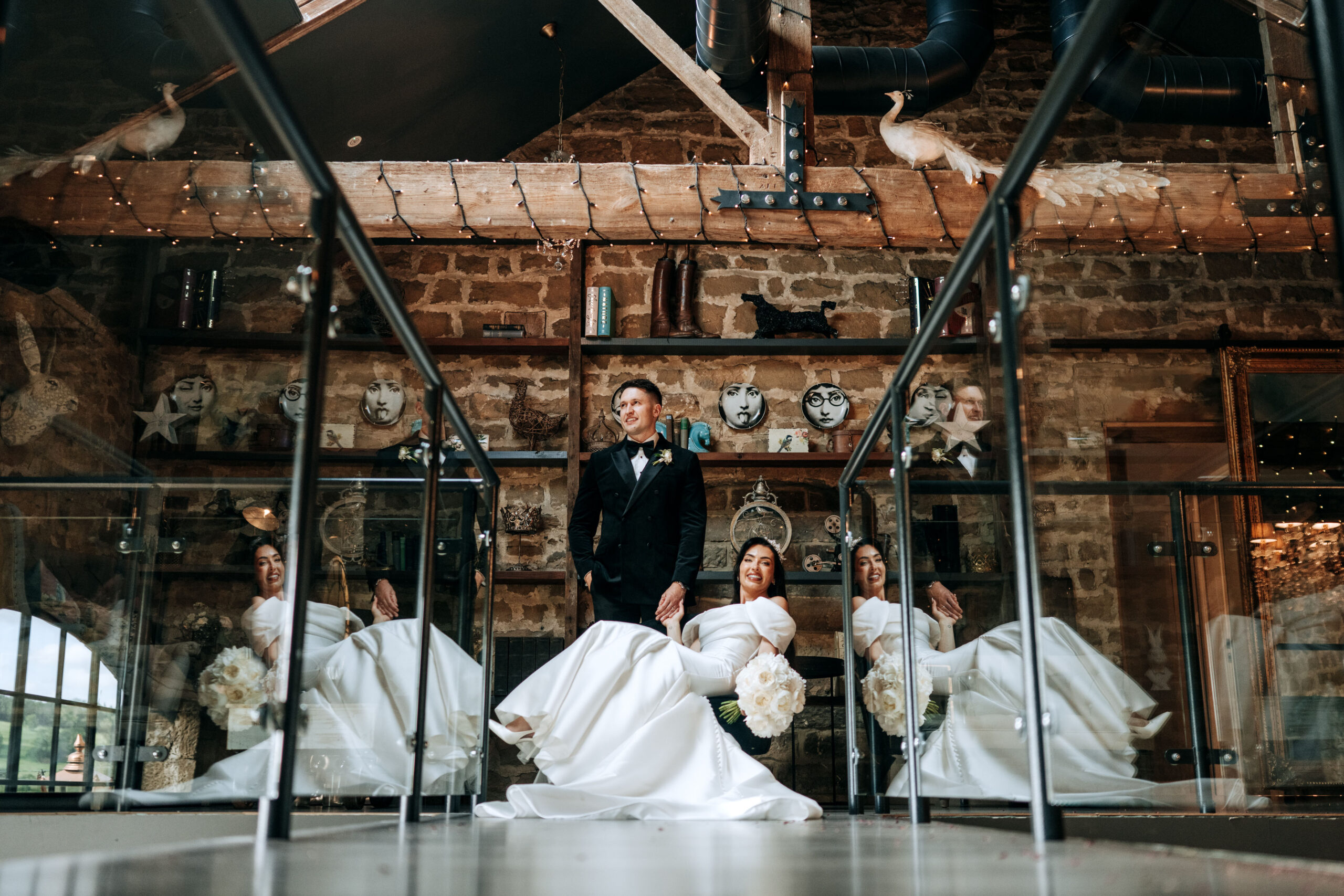 Interior architecture of Wharfedale Grange wedding venue
