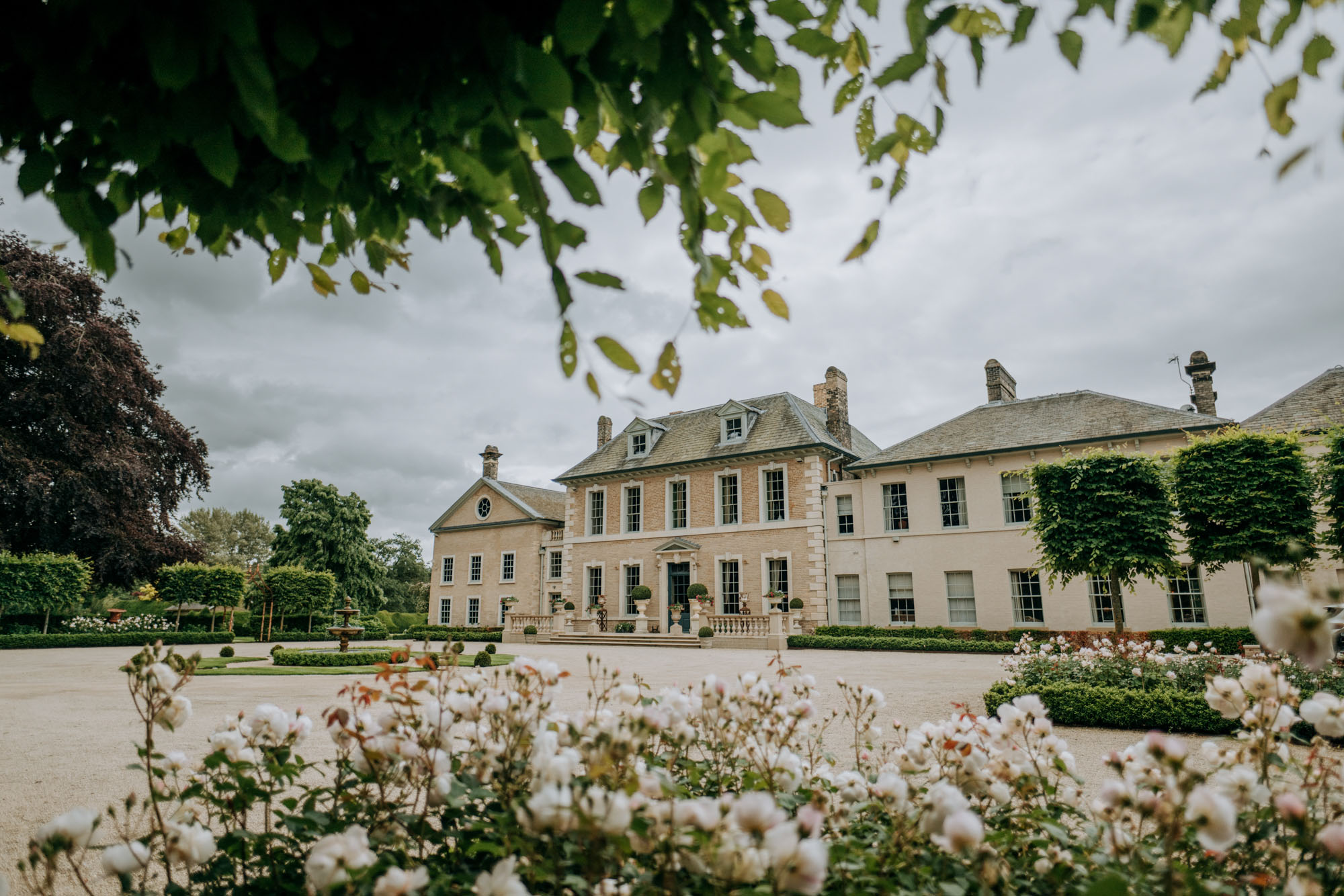 Hotham Hall Estate Enterance Wedding Venue in Yorkshire